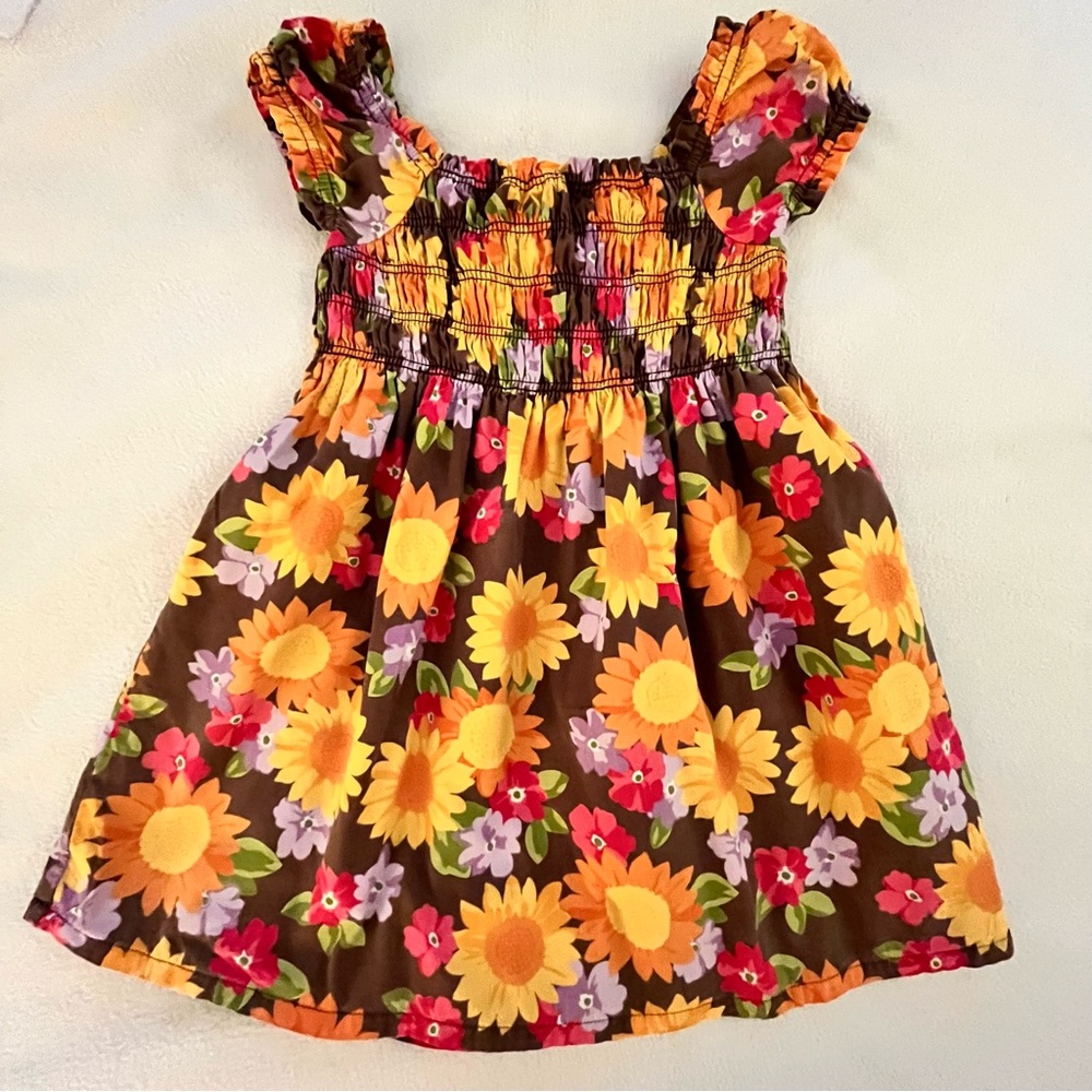 Gymboree Sunflower Smiles Smock Dress